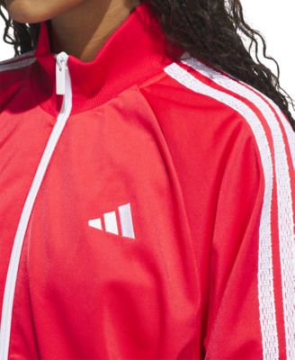 Women's Zip-Front Long-Sleeve Logo Track Jacket 