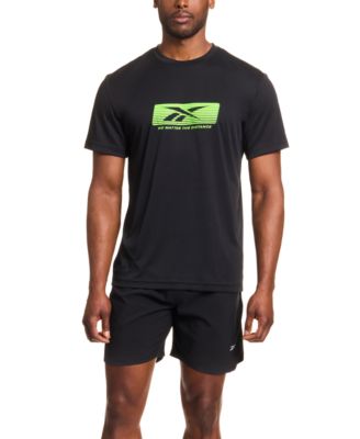 Distance Short Sleeve Crewneck Graphic Running T-Shirt