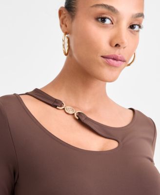 Women's Eleanor Long-Sleeve Buckle Top