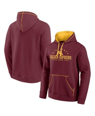 Fanatics - Men's Maroon Minnesota Golden Gophers Toppler Fleece Pullover Hoodie