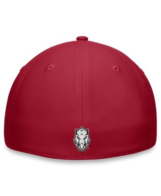 Men's Heather Gray/Cardinal Arkansas Razorbacks Merge Flex Hat