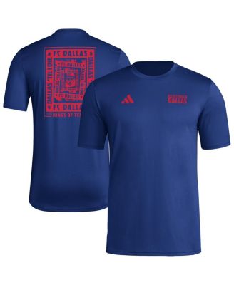 adidas - Men's Blue FC Dallas Local Wrap T-Shirt