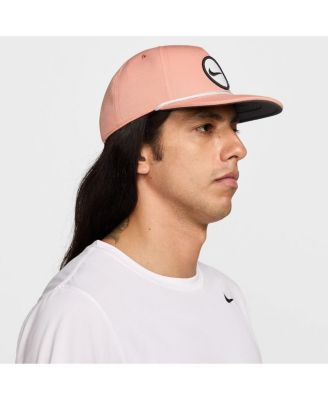 Men's and Women's Coral Retro Pro Performance Snapback Hat