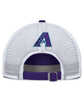 Men's and Women's Purple/White Arizona Diamondbacks 2025 City Connect Club Trucker Adjustable Hat