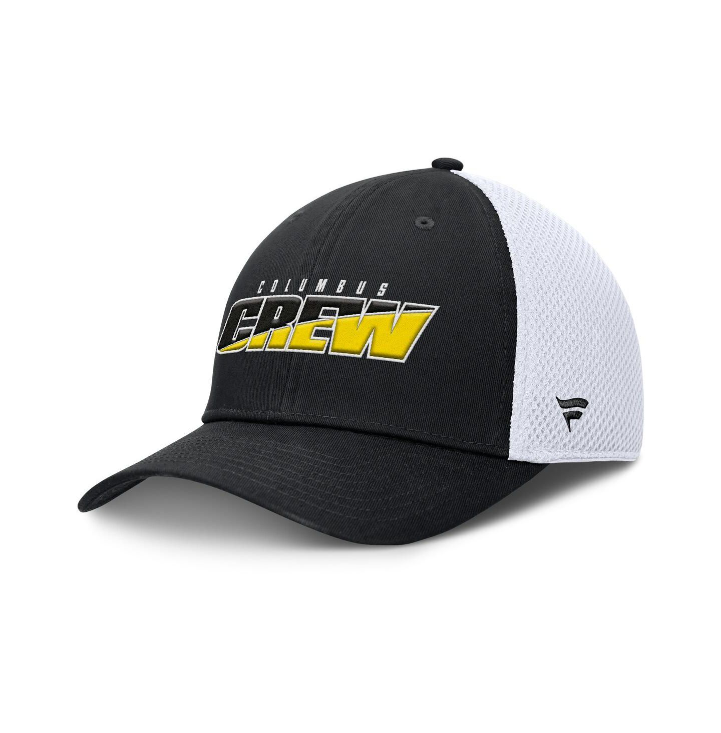 Мужская кепка Fanatics Black Columbus Crew Rocket Flex Hat — фото 1