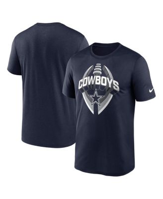 Nike - Men's Navy Dallas Cowboys Legend Icon Performance T-Shirt