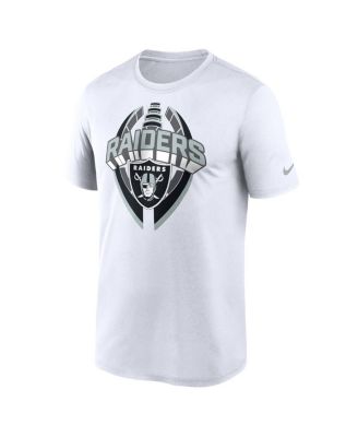 Men's White Las Vegas Raiders Legend Icon Performance T-Shirt