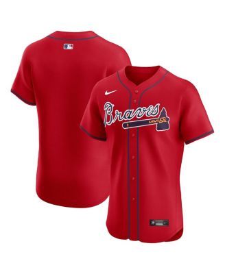 Nike - Men's Red Atlanta Braves Alternate Elite Jersey