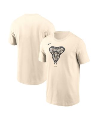 Nike - Men's Cream Arizona Diamondbacks Camo Logo T-Shirt
