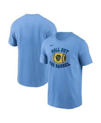 Nike - Men's Light Blue Milwaukee Brewers Local Hometown T-Shirt