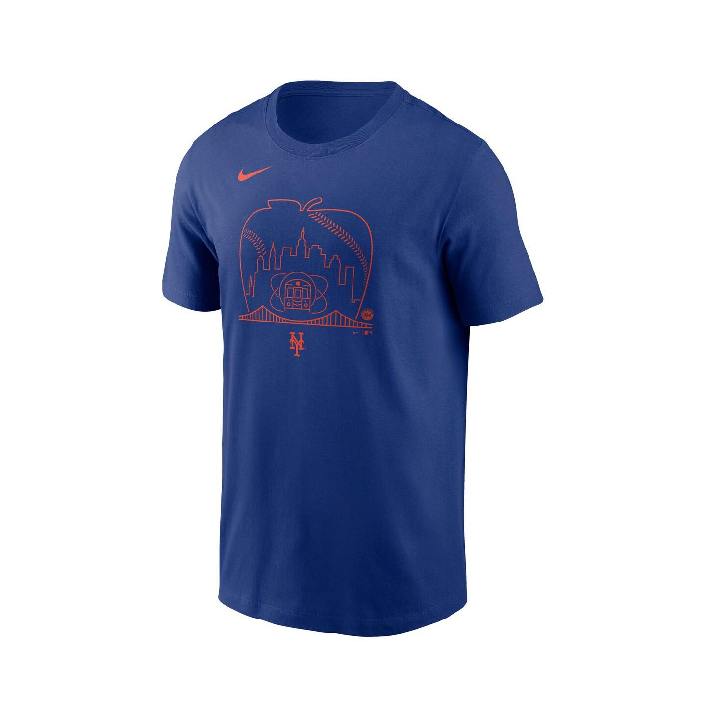 Мужская футболка Nike Royal New York Mets Local Hometown — фото 2