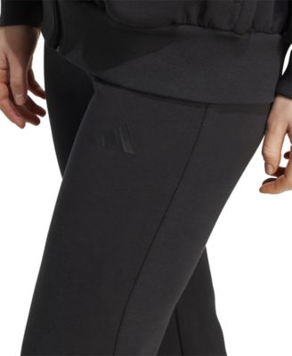 Women's Mid-Rise Pull-On Flare-Leg Logo Pants 