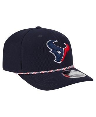 Men's Navy Houston Texans Gameday Multi Rope 9SEVENTY Stretch-Snap Hat