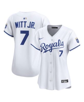 Nike - Women's Bobby Witt Jr. White Kansas City Royals Home Limited Jersey
