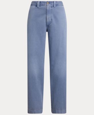 Women's Cotton Chino Straight-Leg Pants