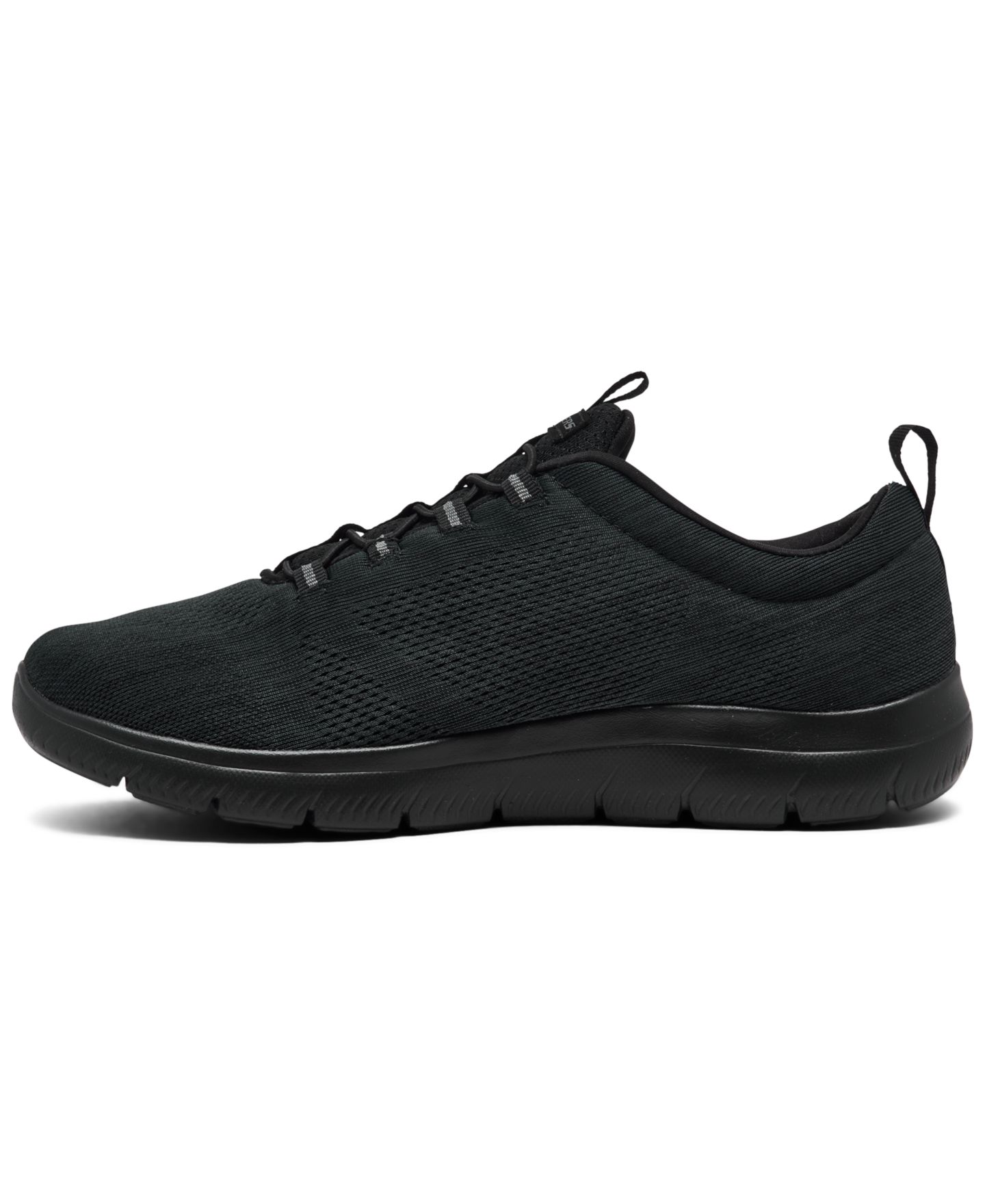 Мужские кроссовки Skechers Summits - Louvin Slip-On Training, цвет: Чёрный — фото 3