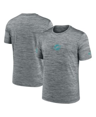 Nike - Men's Gray Miami Dolphins Sideline Velocity Performance T-Shirt