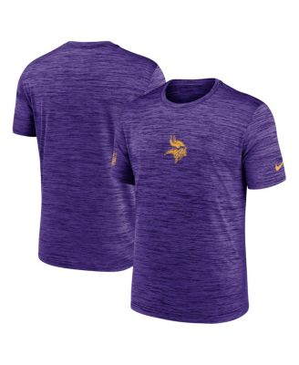 Nike - Men's Purple Minnesota Vikings Sideline Velocity Performance T-Shirt