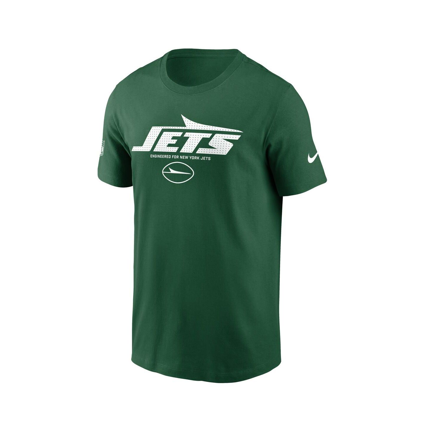 Мужская футболка Nike Green New York Jets Sideline Performance — фото 2