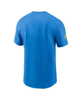 Men's Powder Blue Los Angeles Chargers Sideline Performance T-Shirt