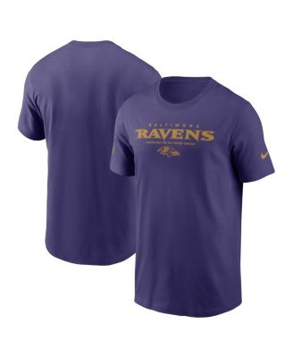 Nike - Men's Purple Baltimore Ravens Sideline Performance T-Shirt