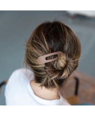 Mixed Size Flat Lay Clip Set - Brown