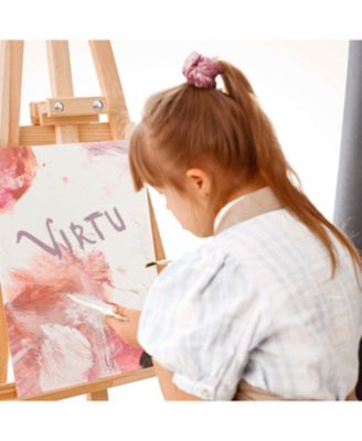 12 Color Acrylic Paint Set (2oz/60ml) - Matte Finish, With 10 Brushes and Painting Pallet