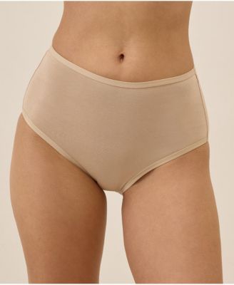 Women's Organic Cotton Everyday High Rise Brief 6-Pack