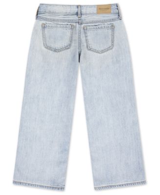 Girls Low-Rise Seamed Baggy Jeans