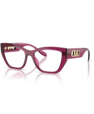 Woman Square Plastic MK4149U Puglia Eyeglasses