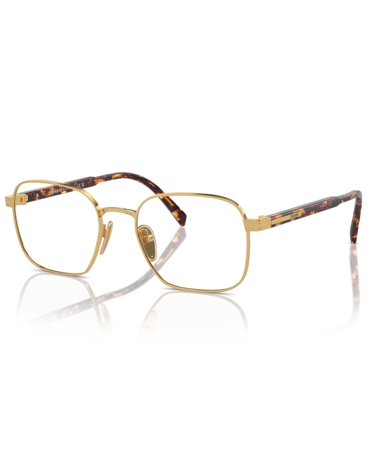 Men's Regular Eyeglasses, Pr A55V - Gold