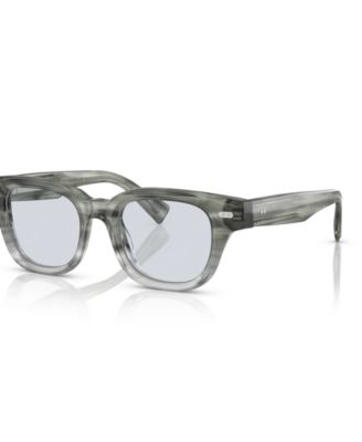 Brunello Cucinelli Unisex Miles Eyeglasses, BC3012 - Antracite Striato