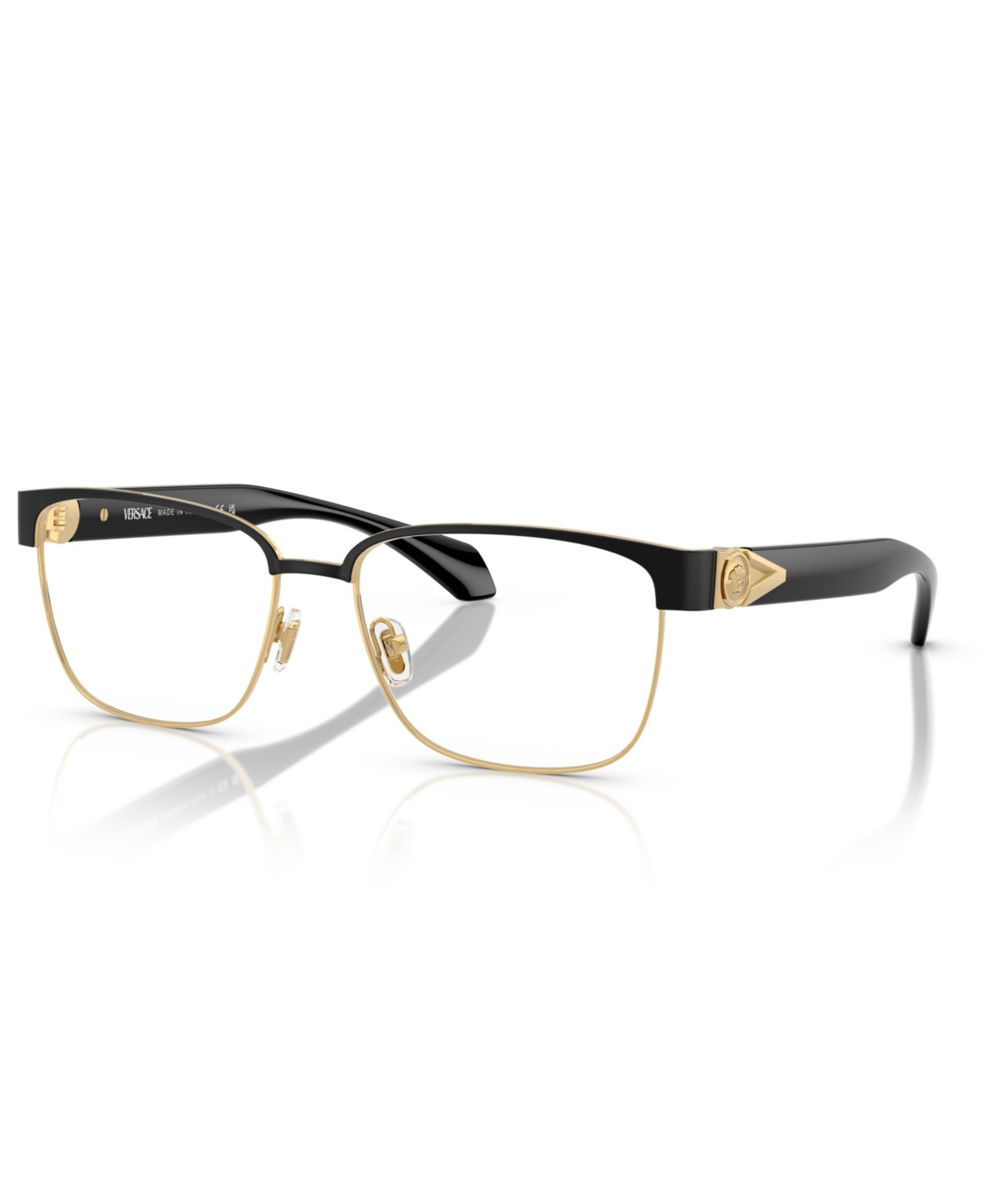 Мужские Versace Man Square Metal VE1306 Eyeglasses — фото 2