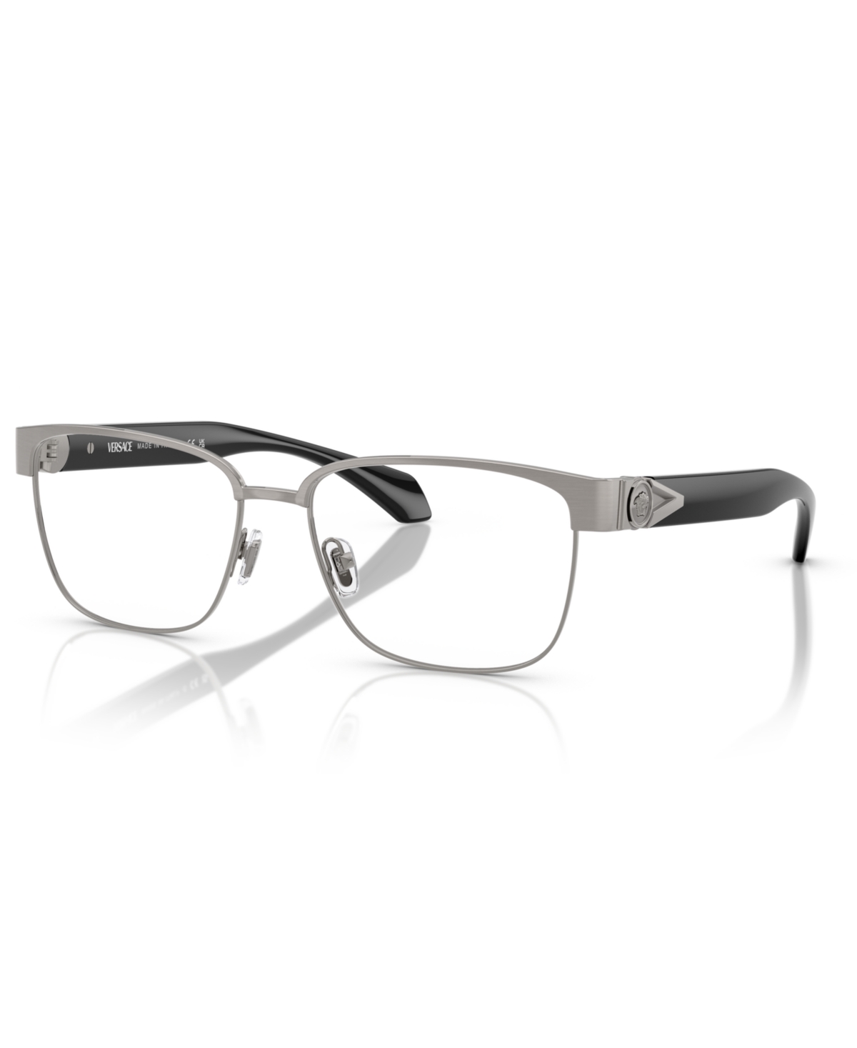 Men's Pillow Eyeglasses, VE1306 - Brushed Gunmetal