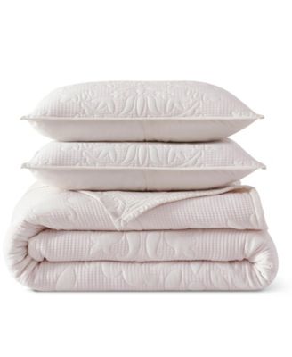 Medallion Floral 3-Pc. Quilt Set, Full/Queen