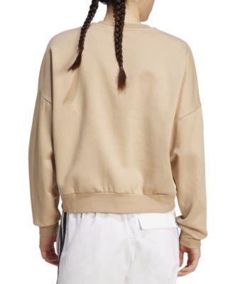 Women's Essentials Crewneck Small-Logo Sweatshirt 