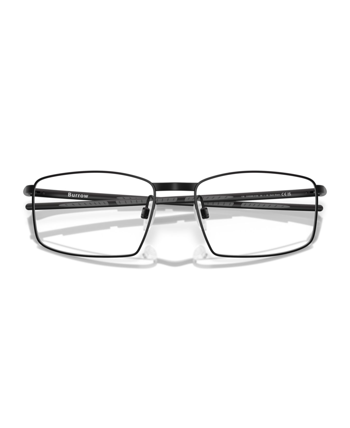 Очки Oakley Unisex Square Titanium OX5086 Burrow Eyeglasses, цвет: Атласный чёрный — фото 5