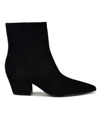 Women's Savie Leather Block Heel Booties