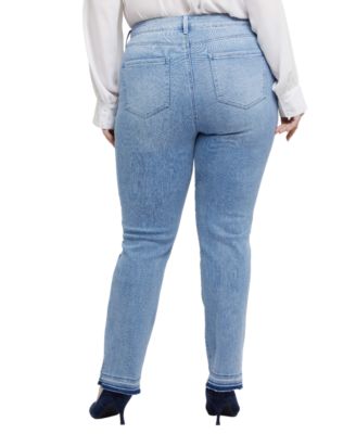 Plus Size Marilyn Straight Pull On Jeans