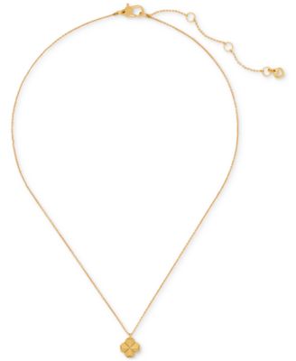 Gold-Tone Mini Pendant Necklace, 16" + 3" extender