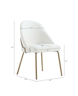 Gracie Leatherette Upholstered Dining Chair
