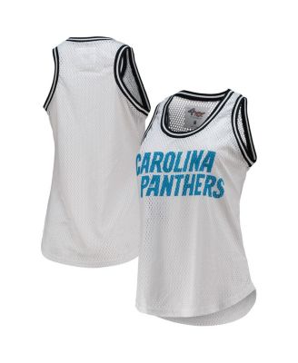 G-III Sports by Carl Banks - Women's White Carolina Panthers Formation Tank Top