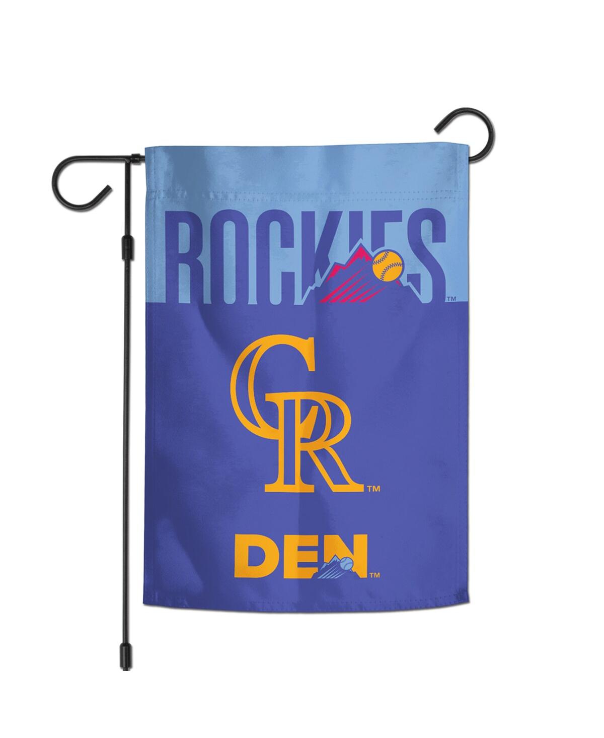 Colorado Rockies 2025 City Connect 12" x 18" Double-Sided Garden Flag
