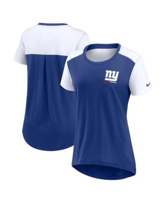 Nike - Women's&nbsp;Royal New York Giants Performance Fashion T-Shirt
