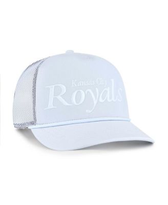 Men's Light Blue Kansas City Royals Foundation Script Hitch Adjustable Trucker Hat
