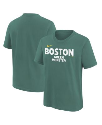 Nike - Big Boys and Girls Green Boston Red Sox 2025 City Connect Wordmark T-shirt