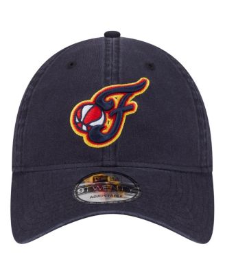 Men's and Women's Navy Indiana Fever Core Alt Logo 9TWENTY Adjustable Hat