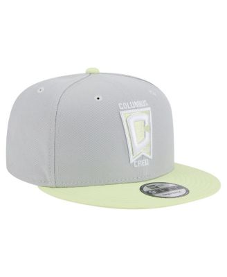 Men's Gray Columbus Crew Color Pack Two-Tone 9FIFTY Snapback Hat