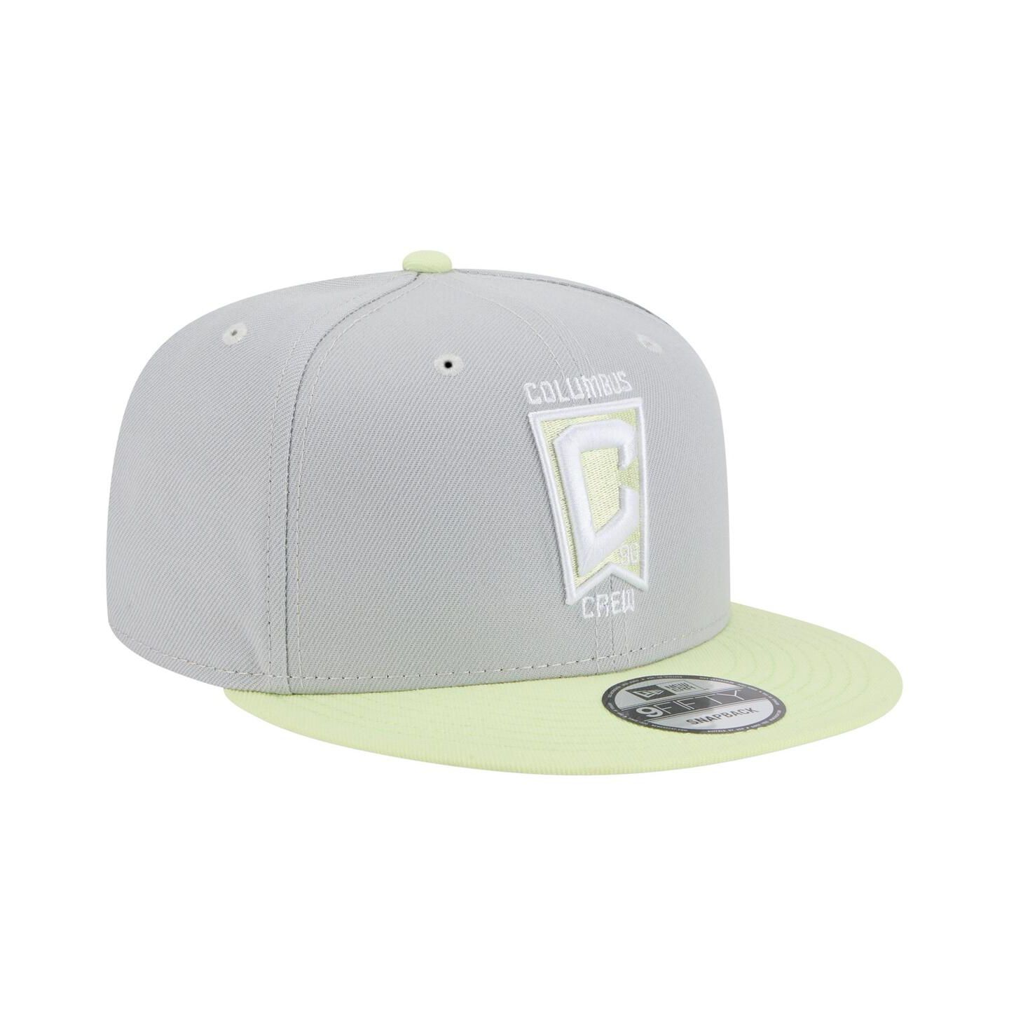 Мужские головные уборы New Era Gray Columbus Crew Color Pack Two-Tone 9FIFTY Snapback Hat — фото 3