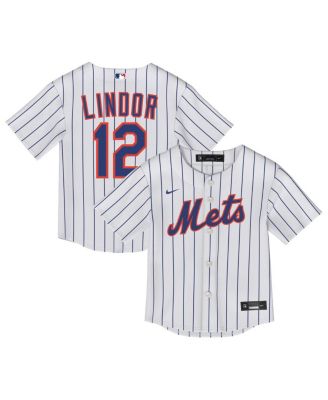 Nike - Toddler Francisco Lindor White New York Mets Home Replica Jersey